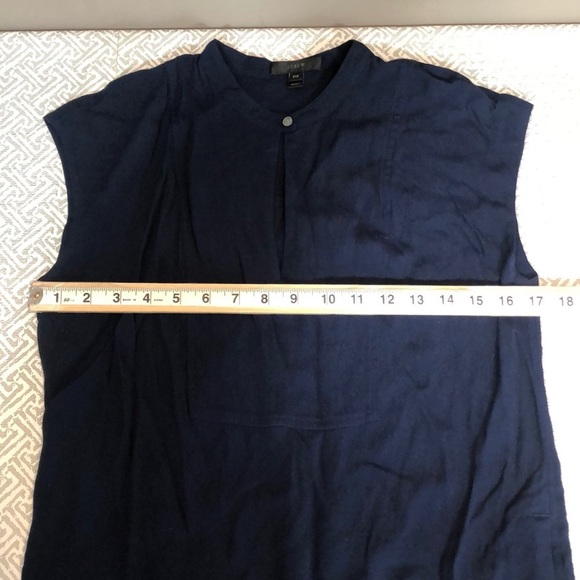 J.Crew Casual Pullover Shirt Dress Pockets XXS - Picture 7 of 11